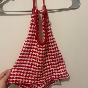 Zara knit halter top